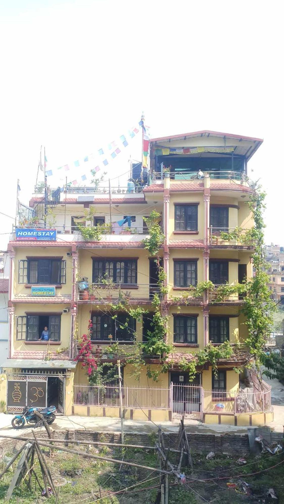 Monkey Temple Homestay Katmandu Eksteriør bilde